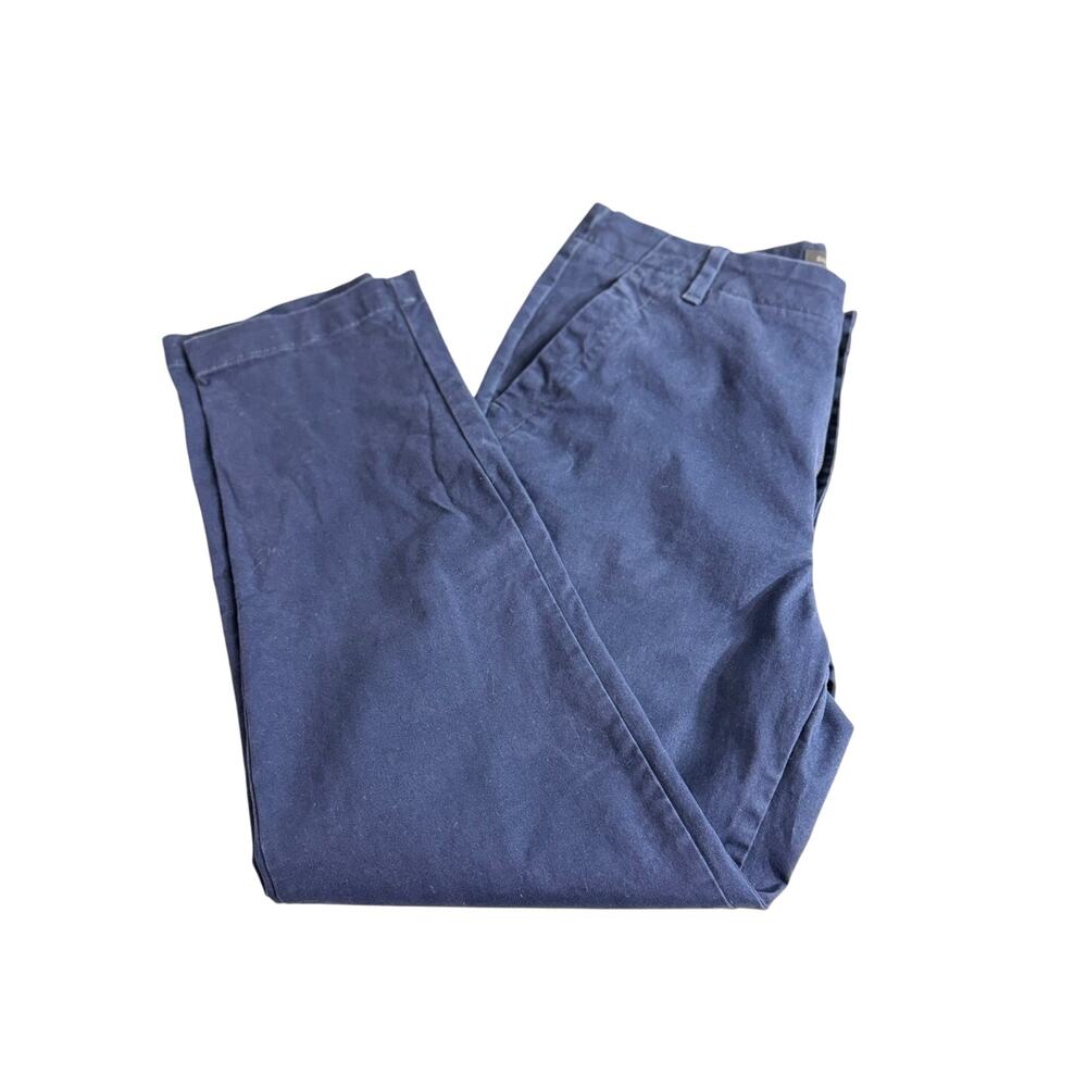Banana Republic Slim Fit Authentic chino pants Navy Blue with pockets Sz 8